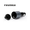 Bluetooth Fineblue F-458  Ασύρματο Ακουστικό με Φορτιστή Αυτοκινήτου - Χρώμα: Ασημί
