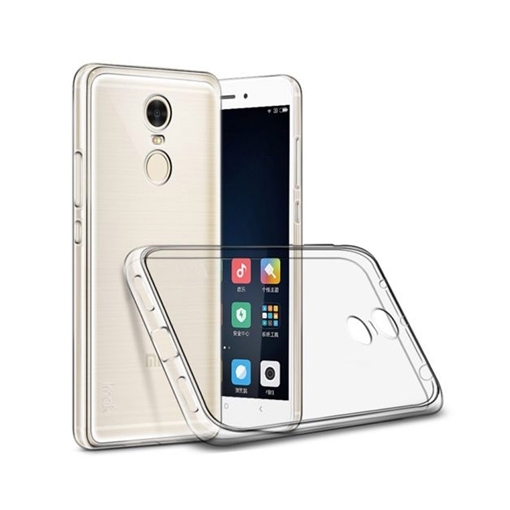 Θήκη Πλάτης Σιλικόνης για Xiaomi Note 4 - Χρώμα: Διάφανο
