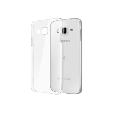 Picture of Back Cover Silicone Case for Samsung J320F Galaxy J3 2016 - Color: Clear
