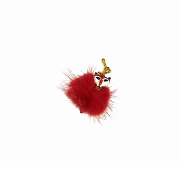 Picture of Fox mini decorations for mobiles - Color: Red