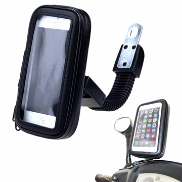 Εικόνα της OEM - Waterproof Universal Motorcycle Phone Holder Bike Rear View Mirror Mount Case Phone Holder Bag Stand