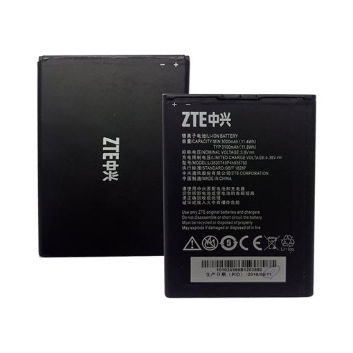 Picture of Battery  ZTE Li3830t43p4h835750 3100mAh for Grand S 2. S291 - 3000mAh
