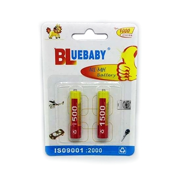 Picture of 2 Rechargable Batteries ΑΑΑ - Bluebaby NI-MH Battery 