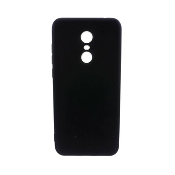 Picture of Back Cover Silicone Soft Case for Xiaomi Redmi 5 Plus - Color: Black