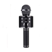 WS-858 Wireless Bluetooth Karaoke Handheld Microphone USB KTV Player Bluetooth Mic Speaker Record Music - Χρώμα: Μαύρο