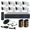 Picture of Full HD AHD CCTV Kit - 8 Channel CCTV DIY camera system - 8 Bullet Cameras