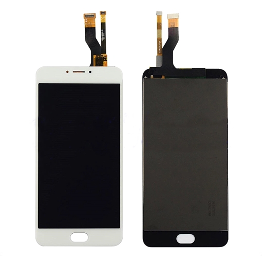 Picture of LCD Screen with Touch Digitizer for Meizu M3 Note (M681) - Color: White