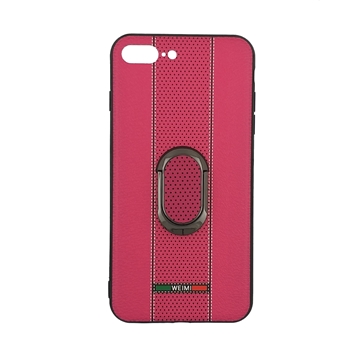 TPU Weimi back case with 360 angle rotation Stand for iPhone 7 plus/8 plus (5.5) - Color: Pink