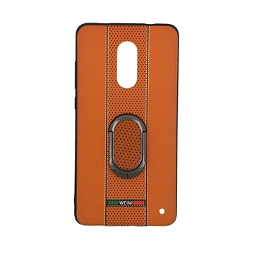 Θήκη πλάτης TPU Weimi με περιστροφικό Stand 360 για Xiaomi Redmi Note 4 - Χρώμα: Πορτοκαλί