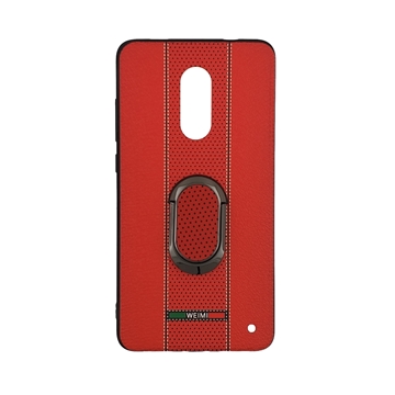 Θήκη πλάτης TPU Weimi με περιστροφικό Stand 360 για Xiaomi Redmi Note 5A Prime - Χρώμα: Κόκκινο