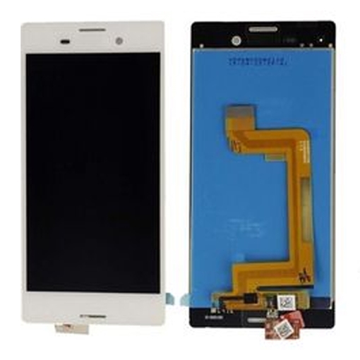 Οθόνη LCD με Μηχανισμό Αφής για Sony Xperia M4 Aqua E2303 - Χρώμα: Λευκό