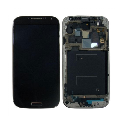 Οθόνη LCD με Μηχανισμό Αφής Assembly με Πλαίσιο για Samsung Galaxy S4 i9505 (OEM) - Χρώμα: Μαύρο