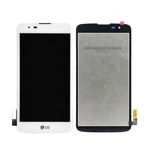 Οθόνη LCD με Μηχανισμό Αφής για LG K7 K330 - Χρώμα: Λευκό