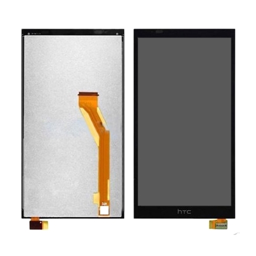 Οθόνη LCD με Μηχανισμό Αφής Assembly για HTC Desire 816 (Χρυσή Καλωδιοταινία) - Χρώμα: Μαύρο