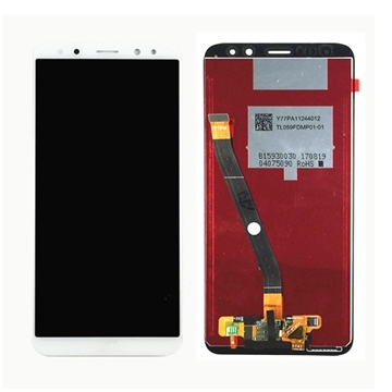 Οθόνη LCD με Μηχανισμό Αφής Assembly για Huawei RNE-L21 Mate 10 Lite/Nova 2i - Χρώμα: Λευκό