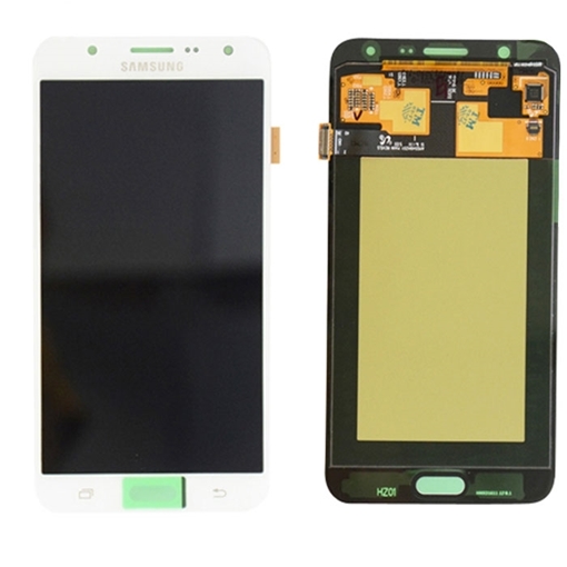 Picture of OLED LCD Complete for Samsung Galaxy J7 2015 J700F (OEM) - Color: White