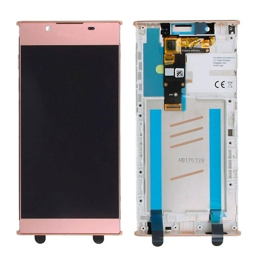 Picture of LCD Complete with Frame for Sony L1 (G3311/G3312)  - Color: Pink