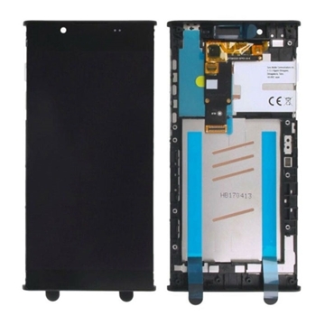 Picture of LCD Complete with Frame for Sony L1 (G3311/G3312)  - Color: Black