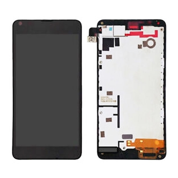 Εικόνα της Οθόνη LCD με Μηχανισμό Αφής και Πλαίσιο για Nokia Lumia 640 - Χρώμα: Μαύρο