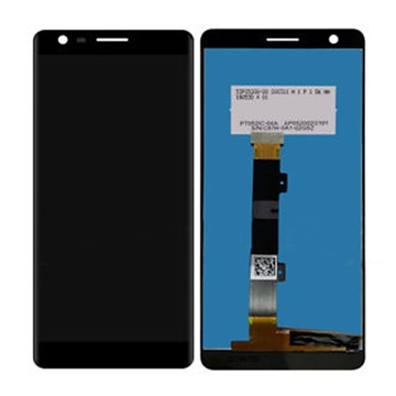 Εικόνα της Οθόνη LCD με Μηχανισμό Αφής για Nokia 3.1 - Χρώμα: Μαύρο