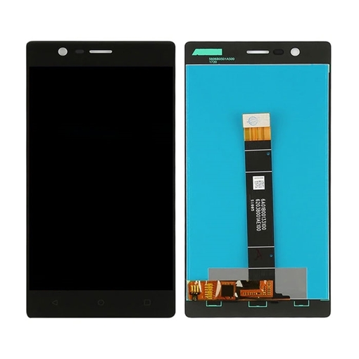 IPS Οθόνη LCD με Μηχανισμό Αφής για Nokia 3 - Χρώμα: Μαύρο