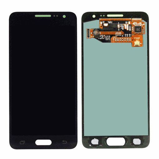 OLED Οθόνη LCD με Μηχανισμό Αφής Assembly για Samsung Galaxy A3 2015 A300F  - Χρώμα: Μαύρο
