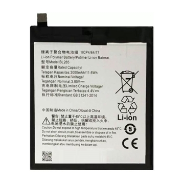 Picture of Battery Lenovo BL265 for X3 Lite A7010 - 3000mAh