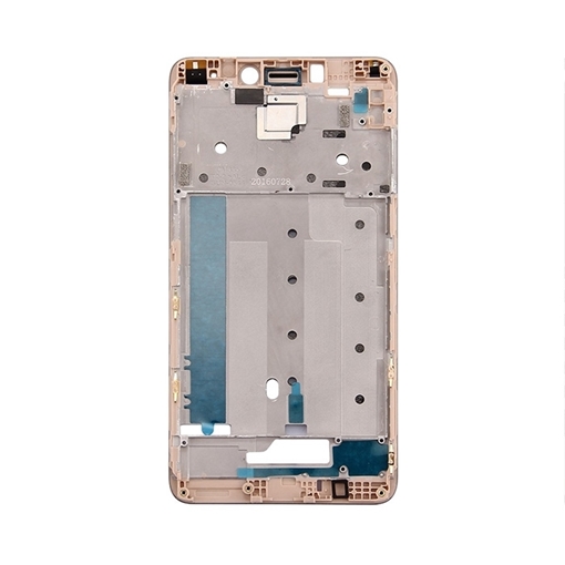 Μπροστινό Πλαίσιο Οθόνης Front LCD Frame για Xiaomi Redmi Note 4 - Χρώμα: Χρυσό