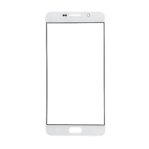 Τζαμάκι οθόνης Lens για Samsung A7 2017 A720 - Χρώμα: Λευκό