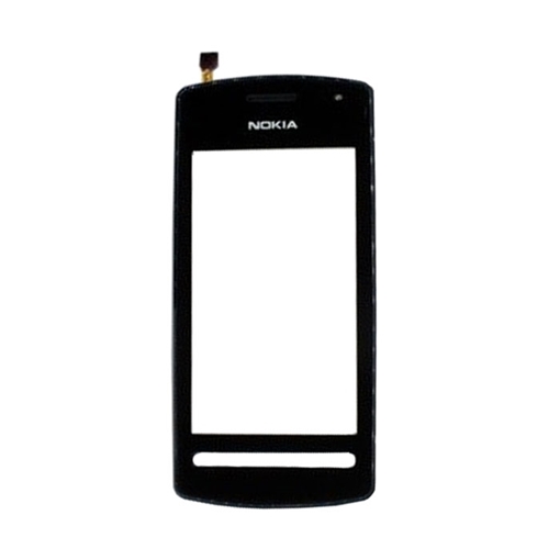 Μηχανισμός Αφής Touch Screen με Πλαίσιο για Nokia Lumia 600 - Χρώμα: Μαύρο