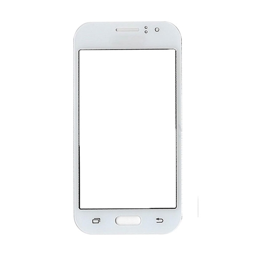 Τζαμάκι οθόνης Lens για Samsung J110 - Χρώμα: Λευκό