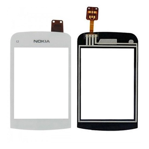 Μηχανισμός Αφής Touch Screen για Nokia C2-02 - Χρώμα: Λευκό