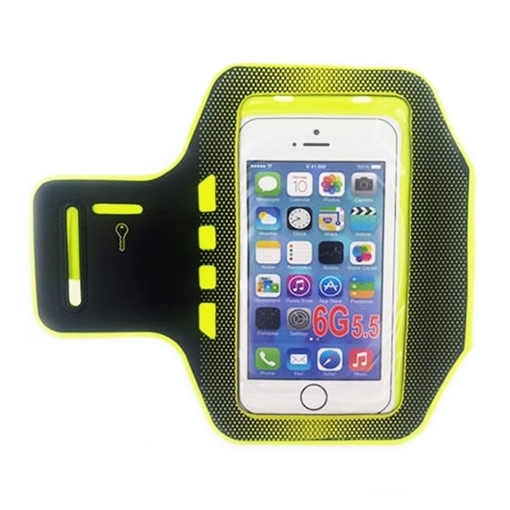 Picture of Universal Arm Band for Mobiles till 5.5" - Color: Yellow