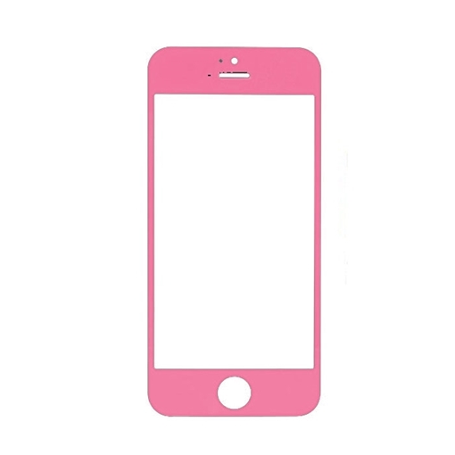 Τζαμάκι οθόνης Lens για iPhone 5G - Χρώμα: Ροζ