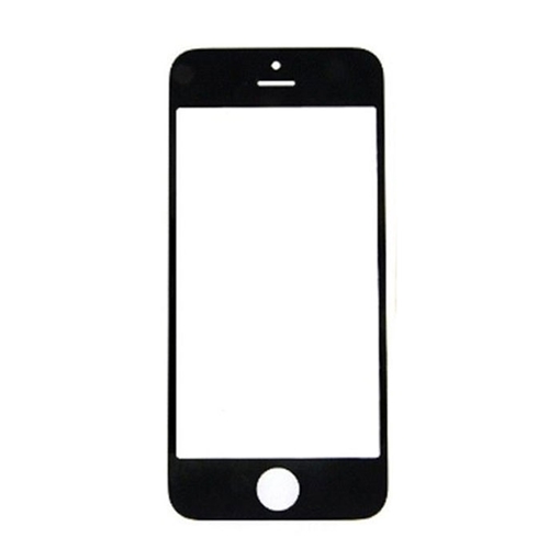 Τζαμάκι οθόνης Lens για iPhone 5C - Χρώμα: Μαύρο