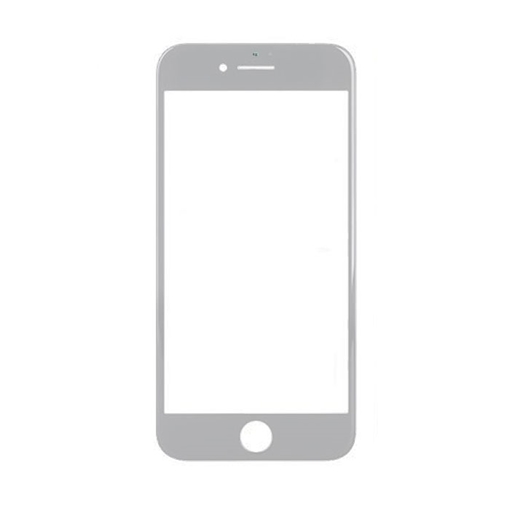 Τζαμάκι οθόνης Lens για  το iPhone 7G - Χρώμα: Άσπρο