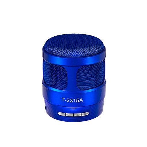 T-2315A Flash led light mini speaker bluetooth with FM radio function