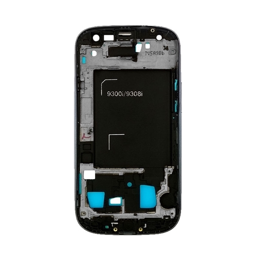 Μπροστινό Πλαίσιο Οθόνης Front LCD Frame για  Samsung I9301 Galaxy S3 Neo - Χρώμα: Μπλε