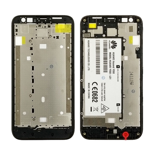 Picture of Front Frame LCD for Huawei Ascend Y550 - Color: Black