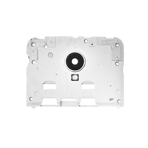 Μεσαίο Πλαίσιο Upper Middle Frame με Τζαμάκι Κάμερας για Lenovo Vibe C2 K10a40  - Χρώμα: Λευκό