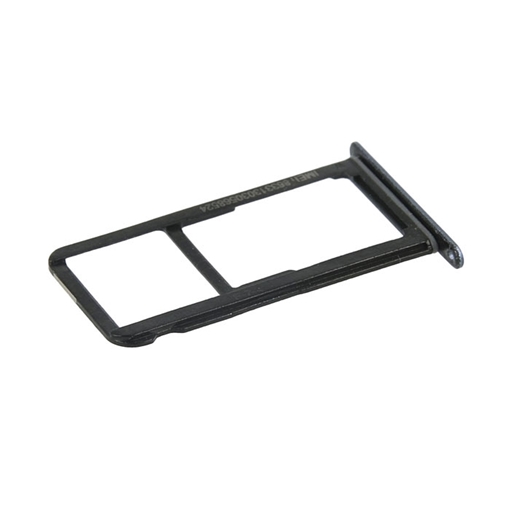 Υποδοχή Κάρτας Dual Sim Tray και SD για Huawei P10 Lite - Χρώμα: Μαύρο