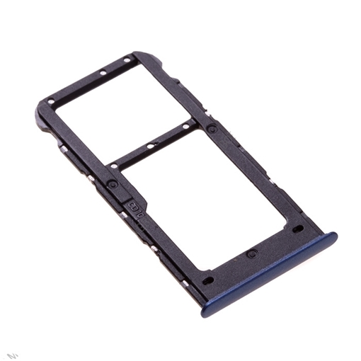 Υποδοχή Κάρτας Dual Sim Tray και SD για Huawei P9 Lite Mini - Χρώμα: Μπλε