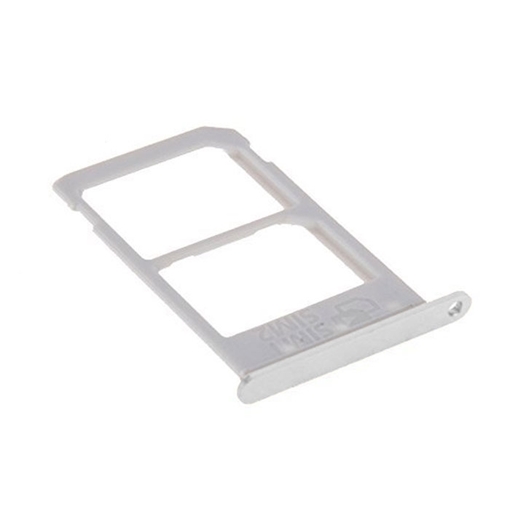 Picture of SIM Tray Dual SIM for Samsung N920F Galaxy Note 5 - Color: Silver