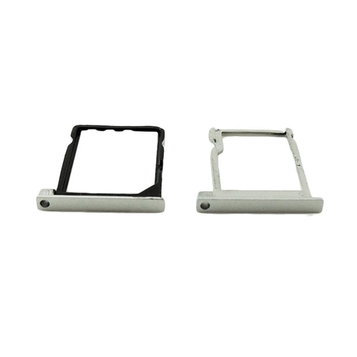 Picture of SIM Tray Single SIM (SIM Tray) and SD for Huawei Ascend P6 - Color: Silver