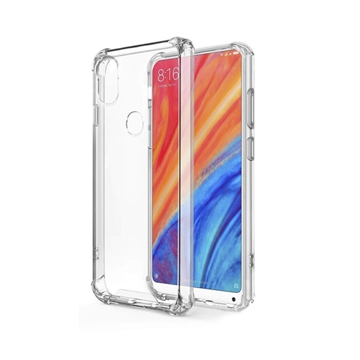 Θήκη Πλάτης Σιλικόνης για Xiaomi Mi Mix 2S - Χρώμα: Διάφανο