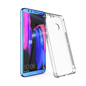 Θήκη Πλάτης Σιλικόνης για Huawei Honor 9 Lite - Χρώμα: Διάφανο