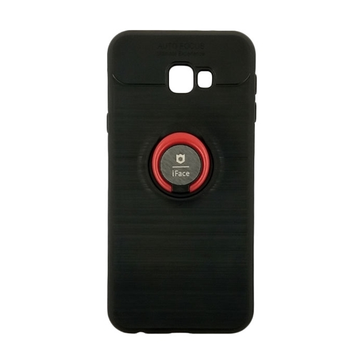 Θήκη Πλάτης iFace Με Βάση Στήριξης για Samsung J415F Galaxy J4 Plus - Χρώμα: Μαύρο - Κόκκινο