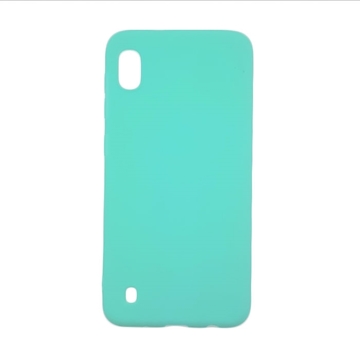 Θήκη Πλάτης Σιλικόνης για Samsung A105F Galaxy A10 - Χρώμα: Τιρκουάζ