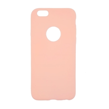 Θήκη Πλάτης Σιλικόνης για Apple iPhone 6 - Χρώμα: Χρυσό Ροζ