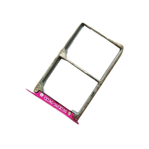 Υποδοχή Κάρτας Dual SIM Tray για Lenovo S850 - Χρώμα: Ροζ